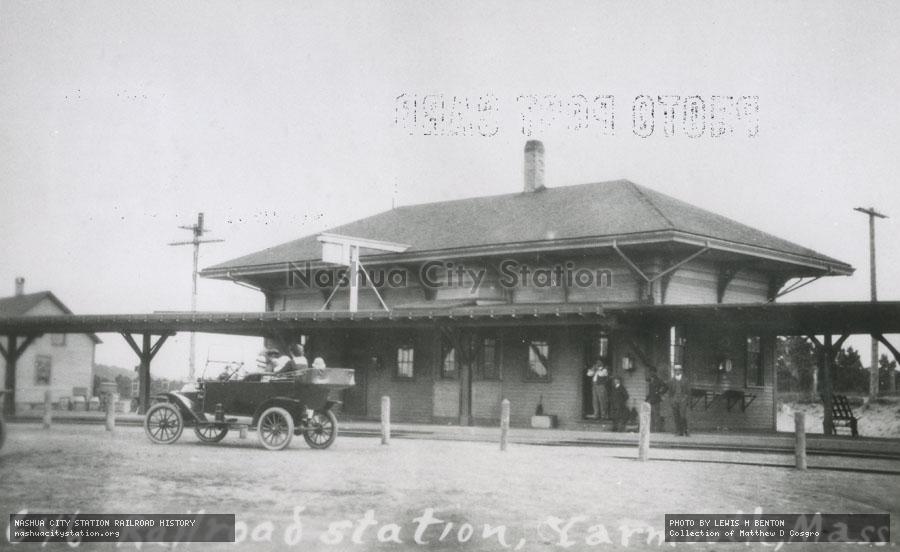 Postcard: Railroad Station, Yarmouth, Massachusetts